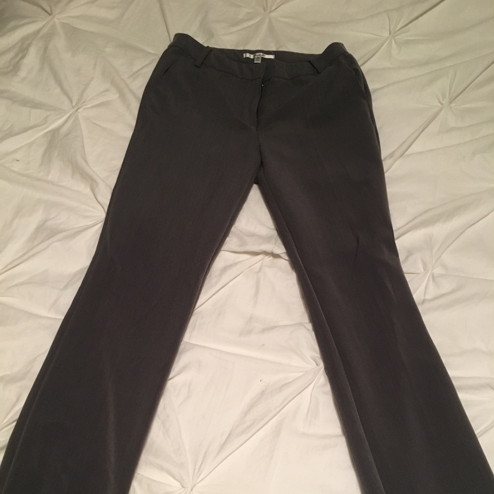 Gray business slacks
